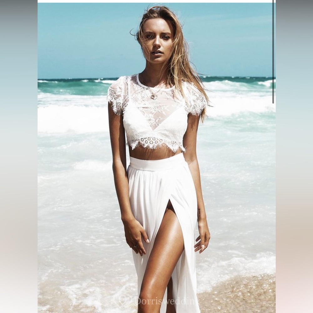 Beachy boho dress, 2 piece